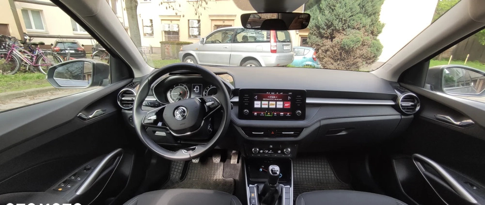 Skoda Fabia cena 77700 przebieg: 10500, rok produkcji 2023 z Poznań małe 79